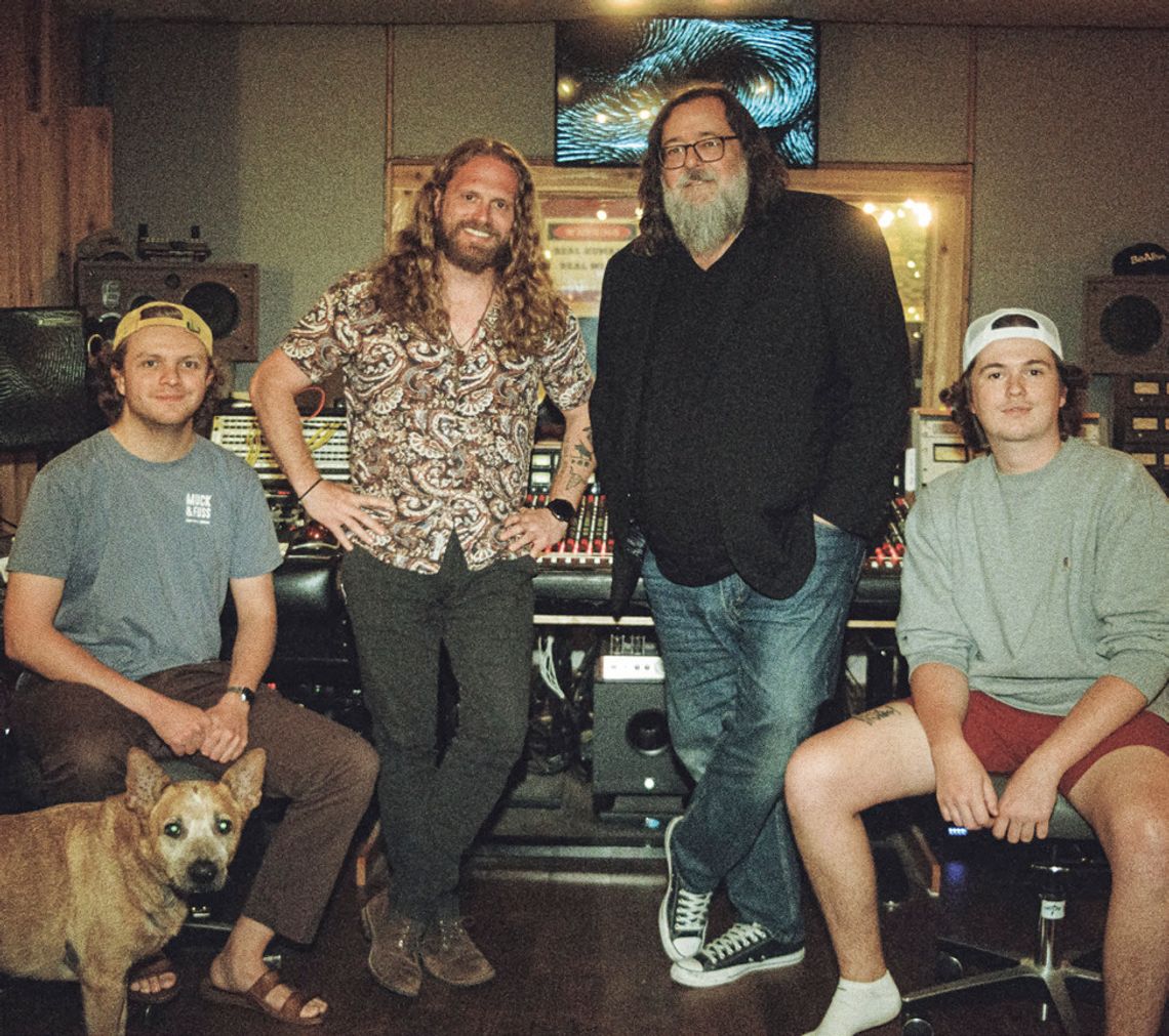 Inside yellow DOG Studios’ analog sound