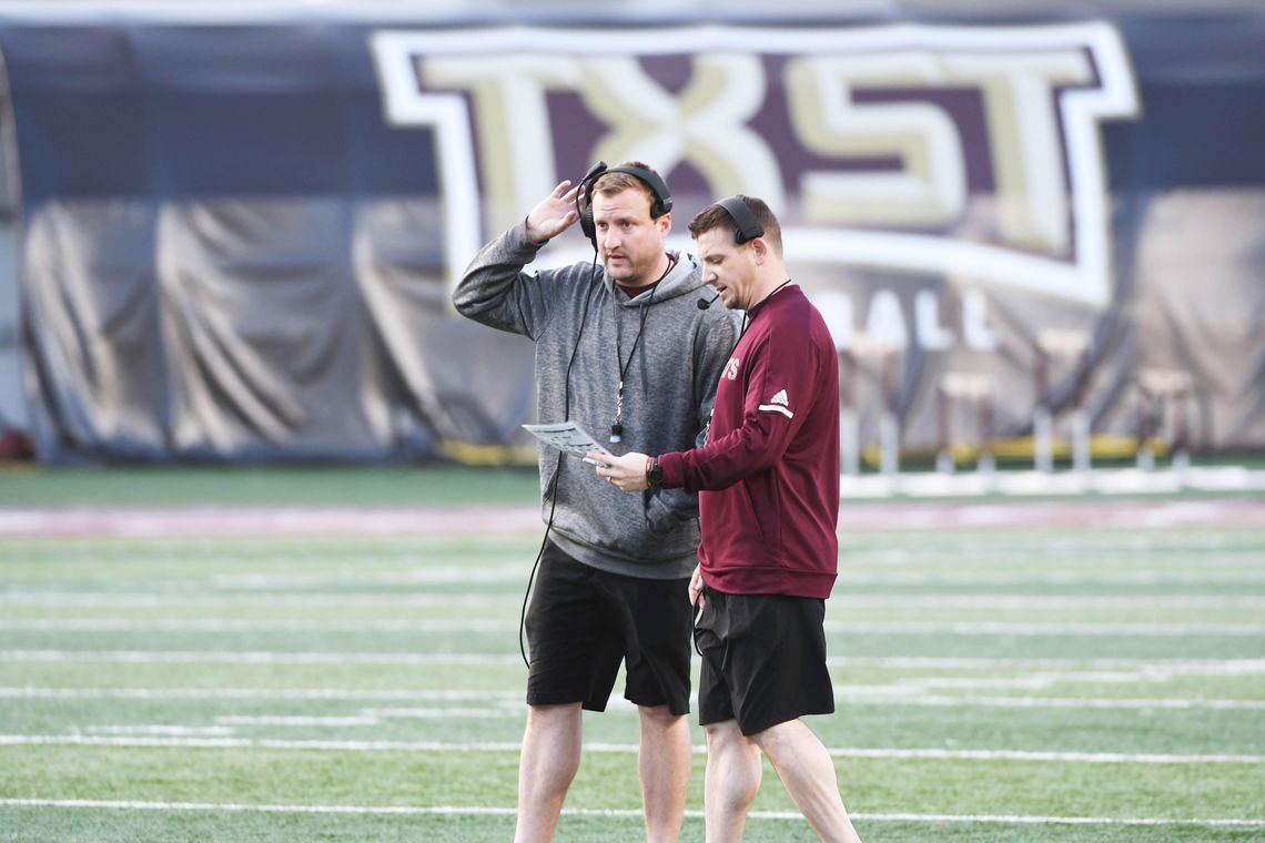 Jake Spavital returns to Kyle Field for head coaching debut