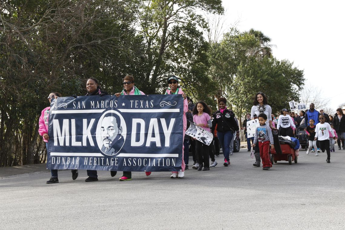 Join in the MLK March Monday