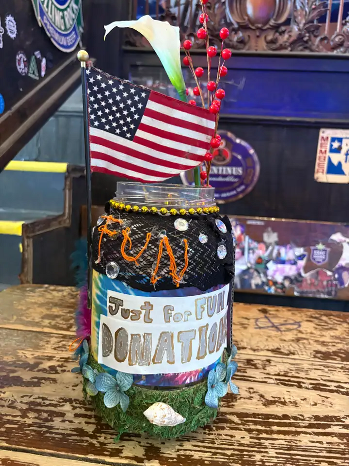 Just For Fun club requesting donations