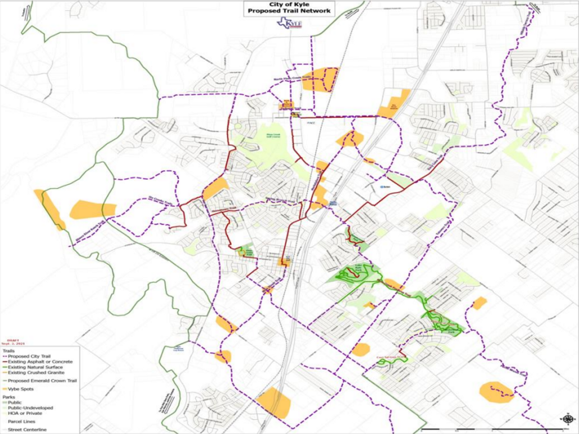 Kyle City Council considers a citywide trail network Kyle City Council considers a citywide trail network