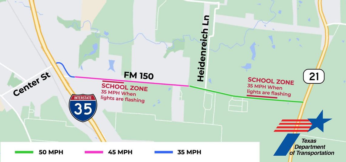 Kyle City Council votes to lower speed limit on sections of FM 150, Jack C. Hays Trail 