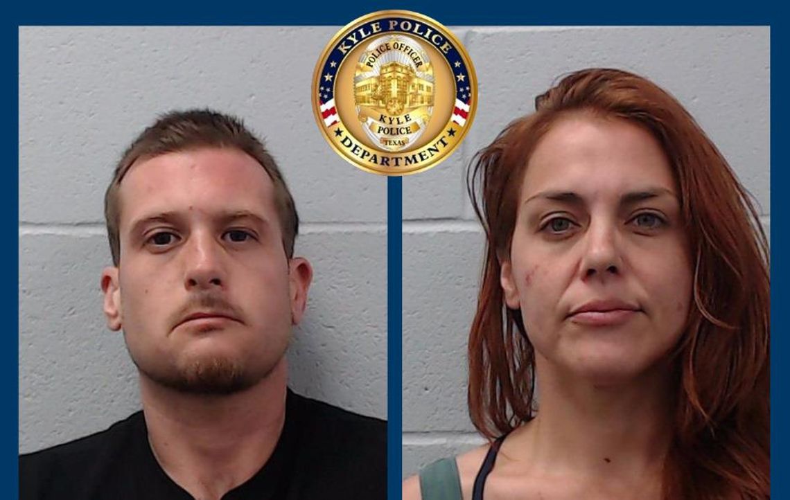 Kyle police arrest, charge two with fentanyl possession