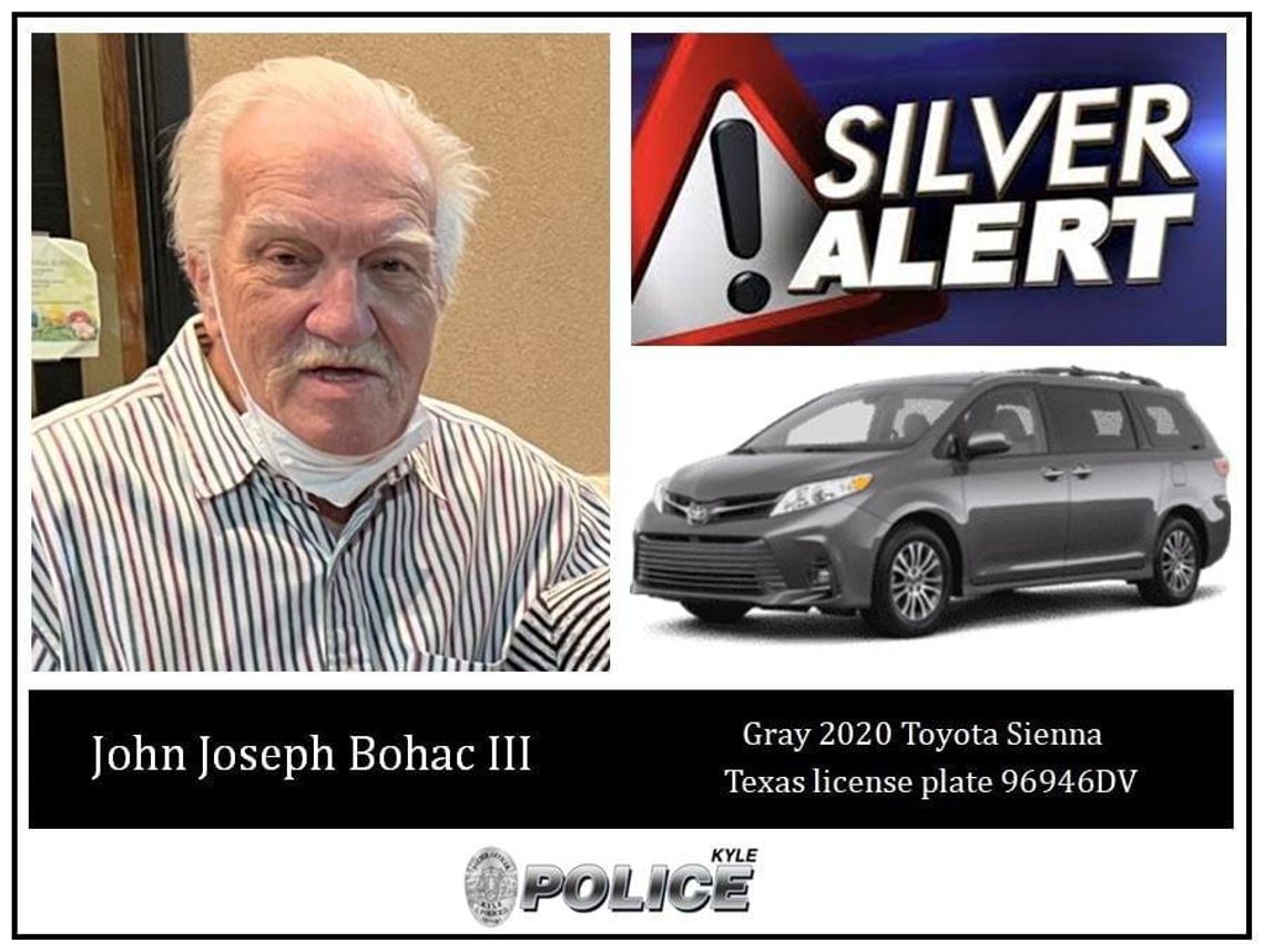 Kyle police searching for missing 74-year-old