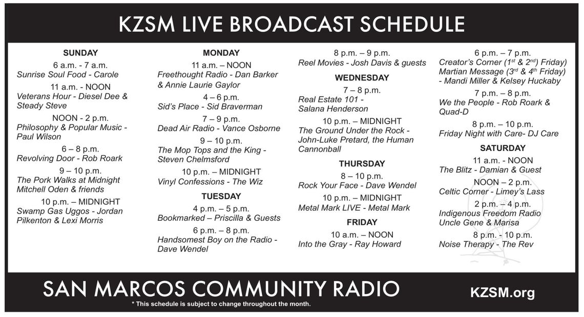 KZSM — Many ways to get involved