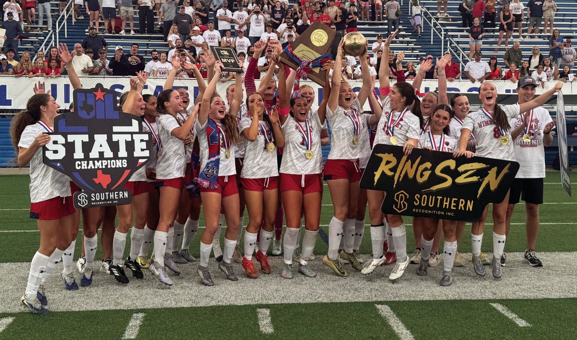 Lady Texans complete ‘Redemption Season,’ winning state championship