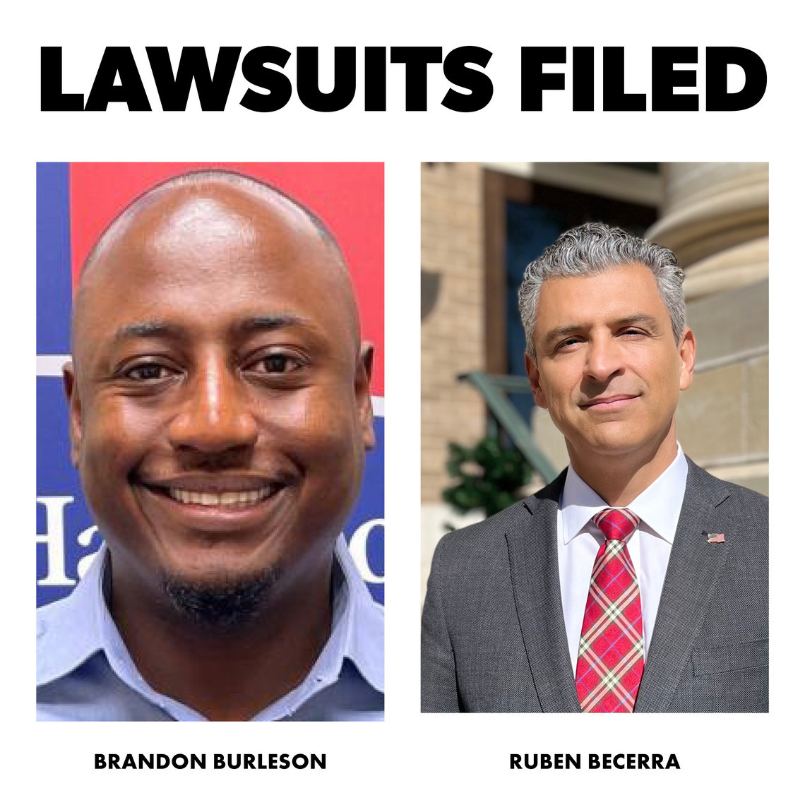 Lawsuits filed ahead of primary for county judge Lawsuits filed ahead of primary for county judge