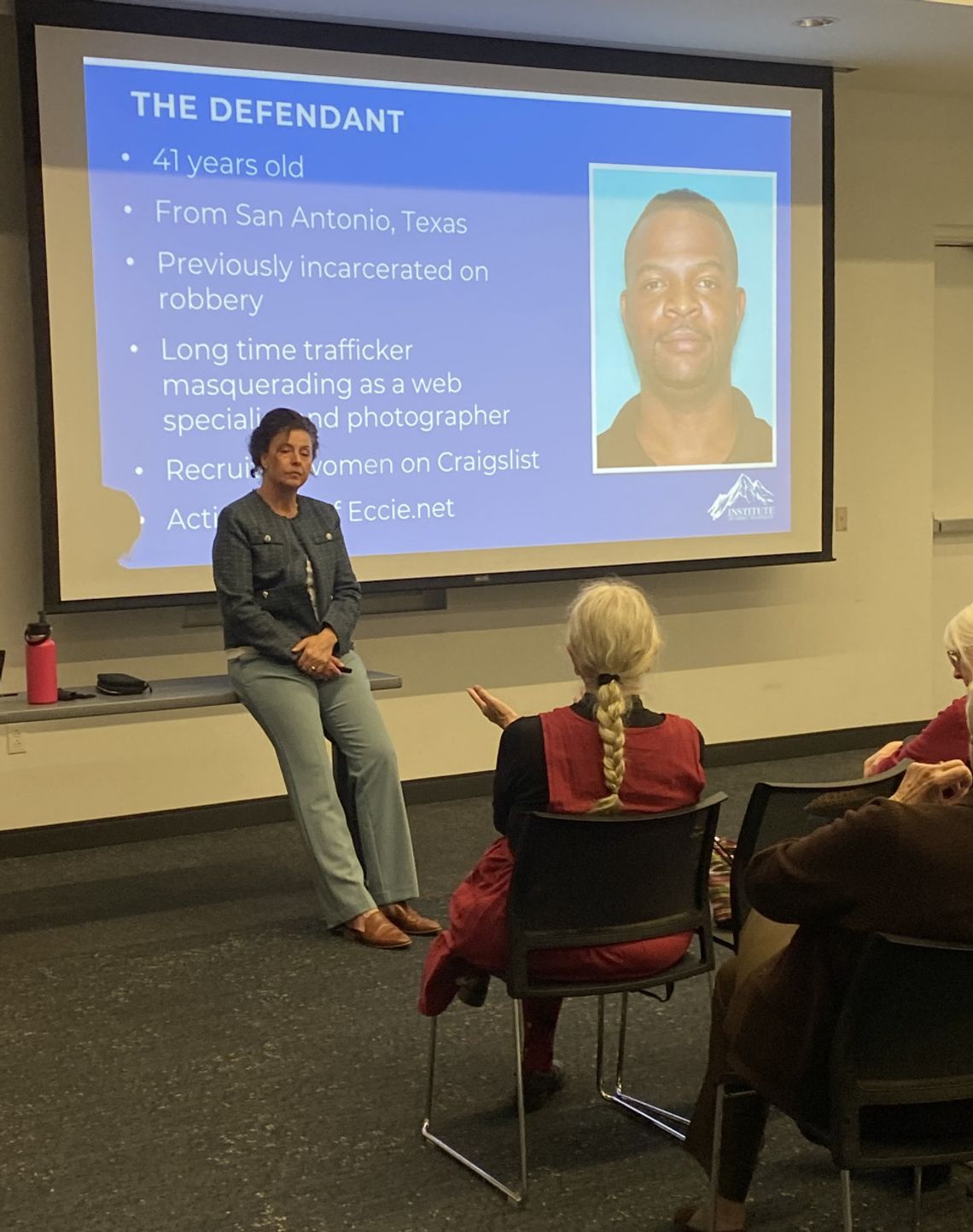 Lecture provides insight in prosecution of a Human Trafficker