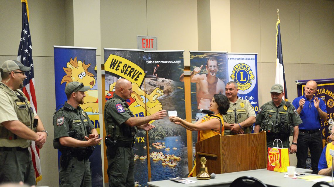 Lions Club gives back to Park Rangers