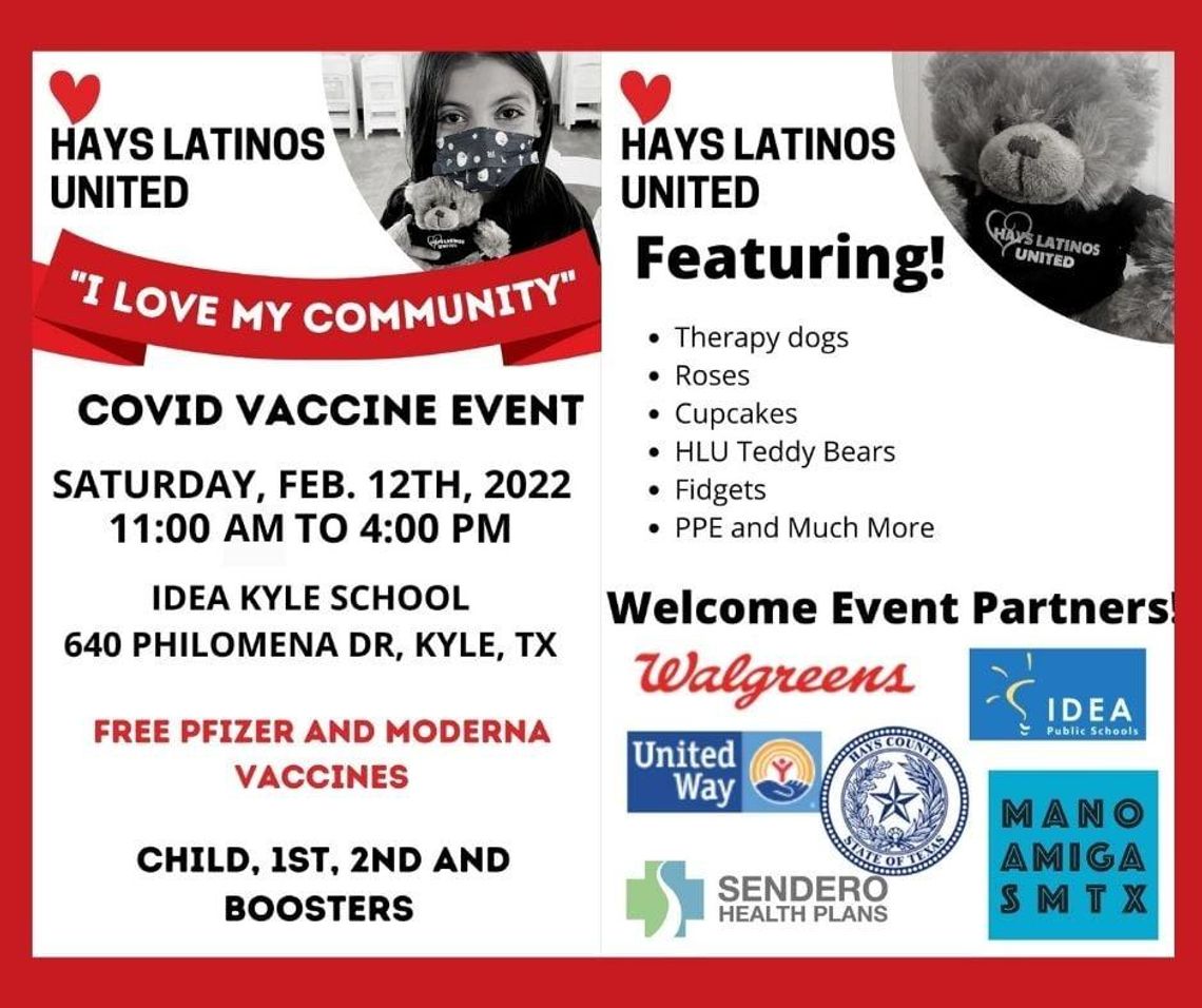 Local organizations to hold free vaccine clinic 