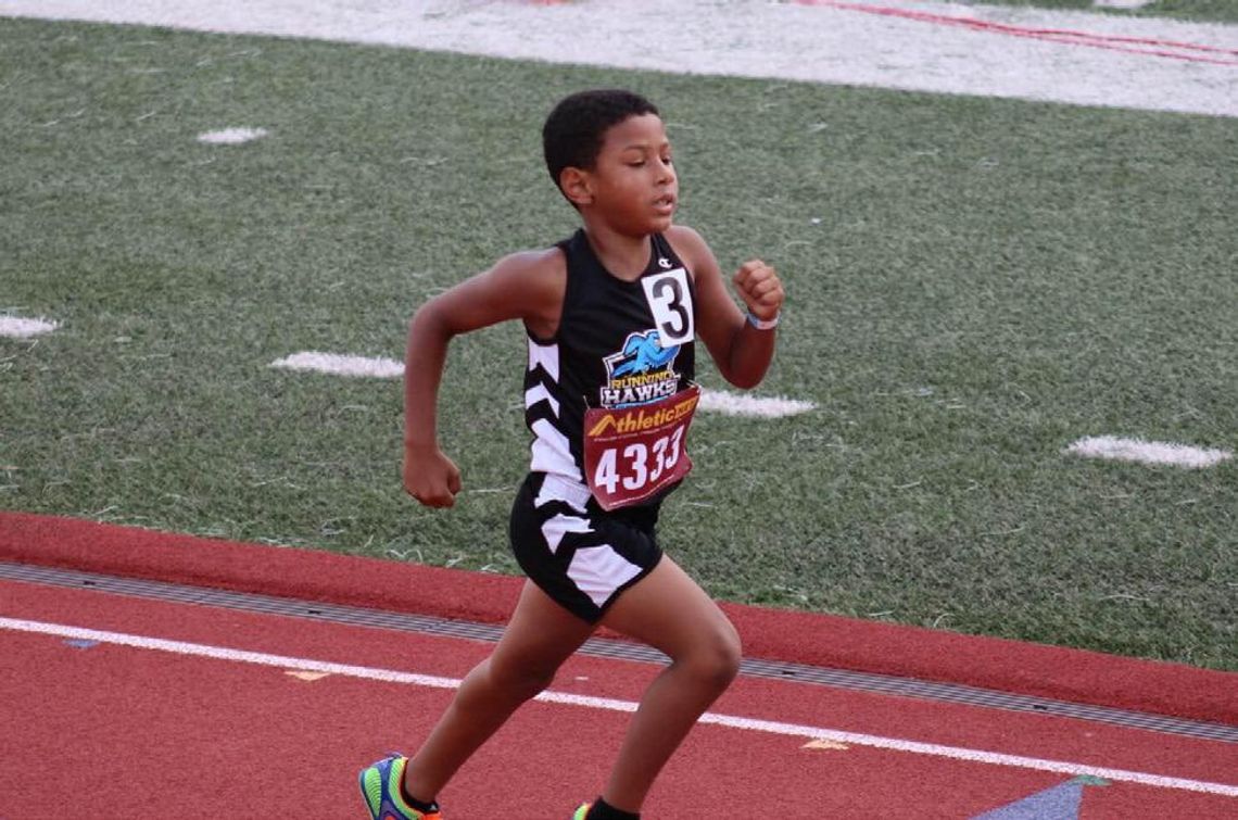 Local track star qualifies for AAU Junior Olympics