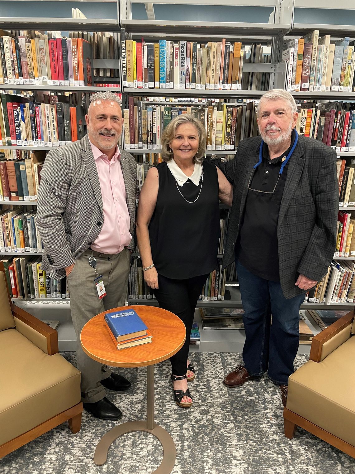 Longtime writer-historian donates large Texas book collection to San Marcos Public Library Longtime writer-historian donates large Texas book collection to San Marcos Public Library