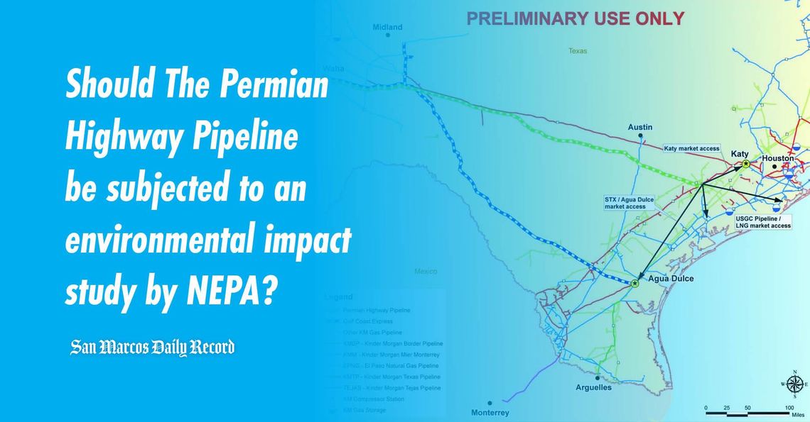 Majority believes Permian Highway Pipeline should be subjected to environmental study