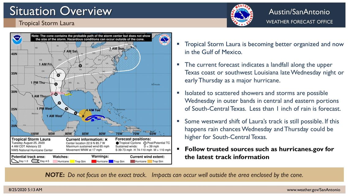 Marco collapses, sets stage for Laura to hit US as hurricane