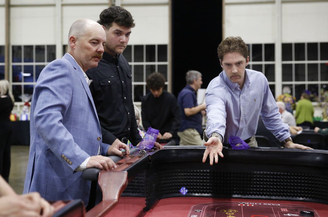 Mardi Gras meets military history at Rotary Casino Night