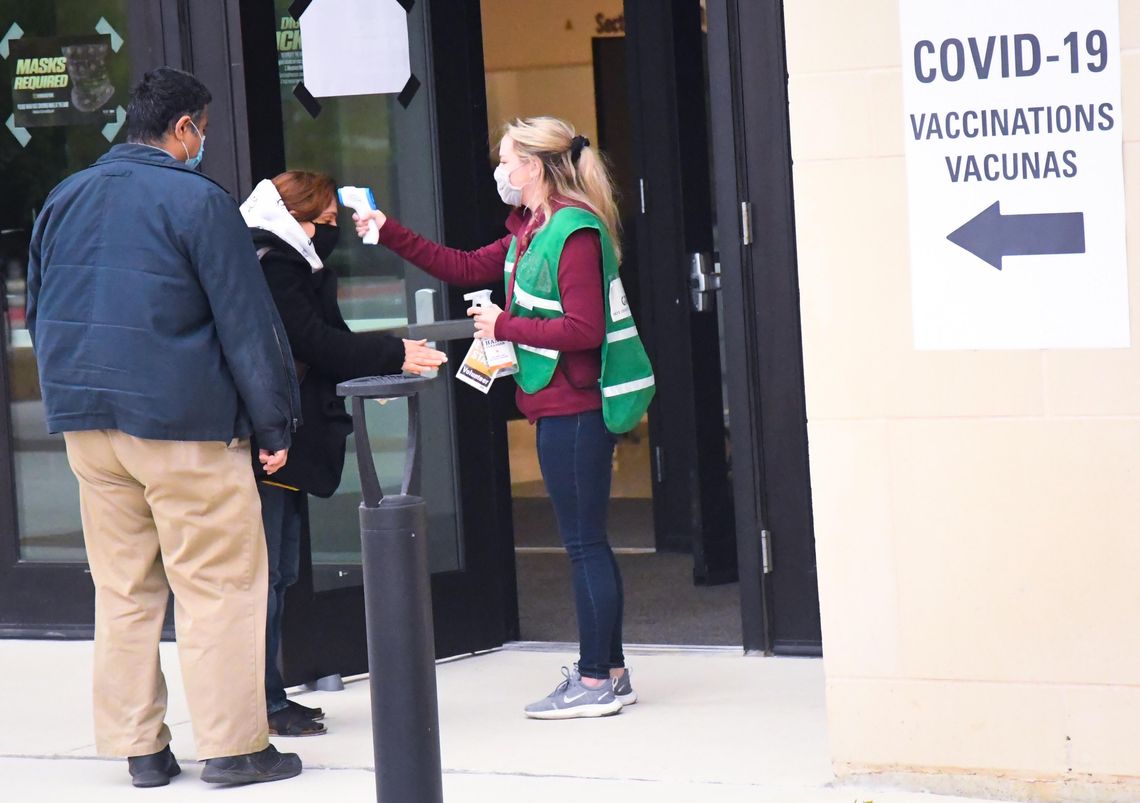 Mass COVID-19 vaccination clinic takes place at Texas State