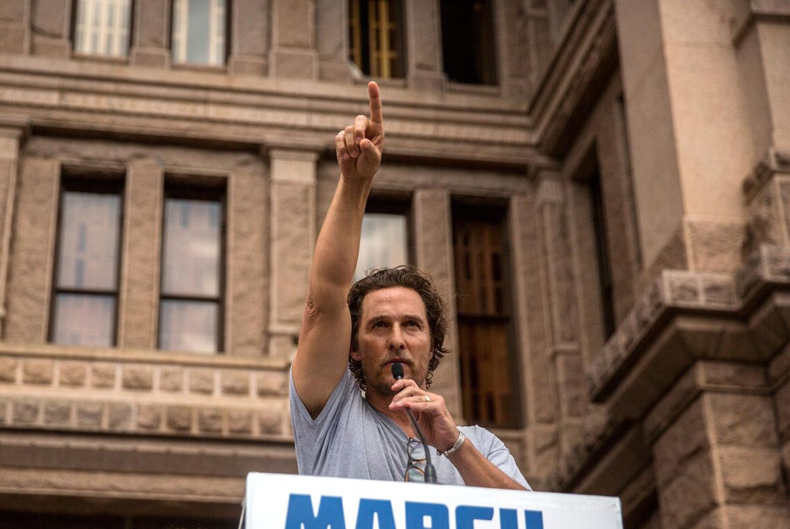 Matthew McConaughey says he won’t run for Texas governor Matthew McConaughey says he won’t run for Texas governor