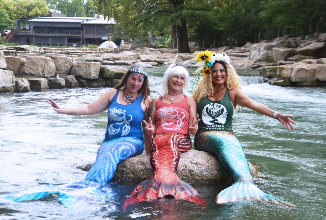 MERMAID TAKEOVER: Mermaid Society SMTX ready to celebrate parade, street faire MERMAID TAKEOVER: Mermaid Society SMTX ready to celebrate parade, street faire