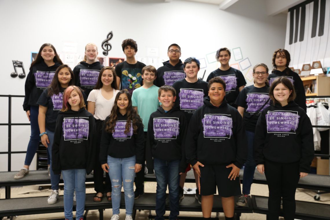 Miller MS choir members qualify for regional