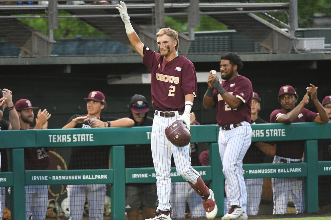 Mora becomes all-time leader in home runs as Bobcats split doubleheader