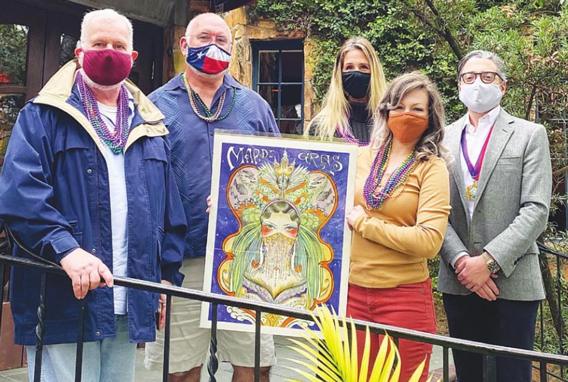 Morgan Haberle Egan selected as 2021 Krewe of Okeanos Mardi Gras poster artist Morgan Haberle Egan selected as 2021 Krewe of Okeanos Mardi Gras poster artist