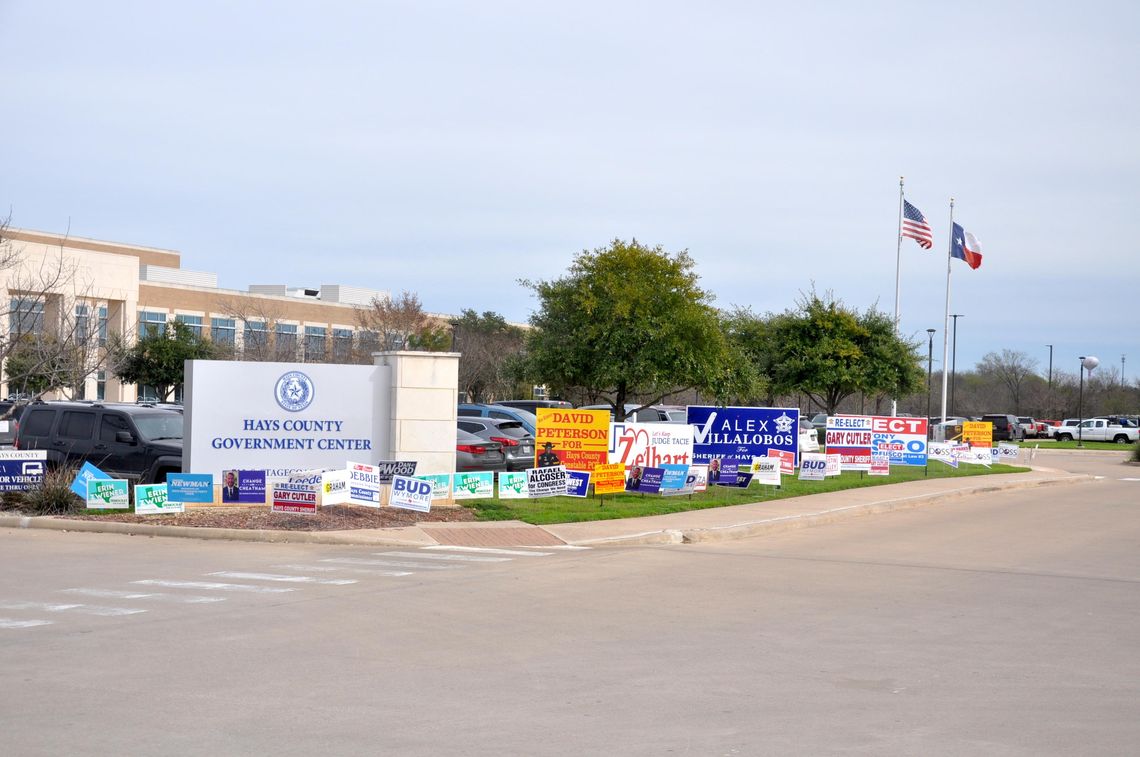 Over 7% of Hays electorate voted early as election day rolls around