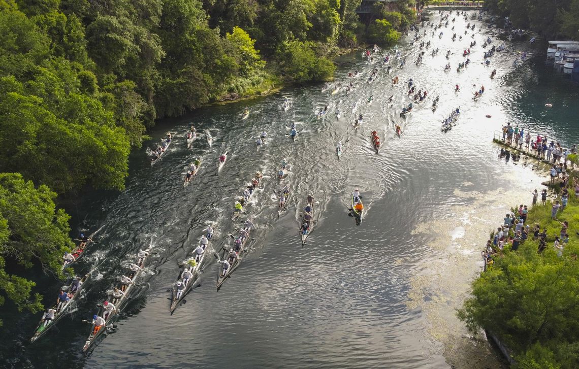 Paddlers prepare for Texas Water Safari river trek