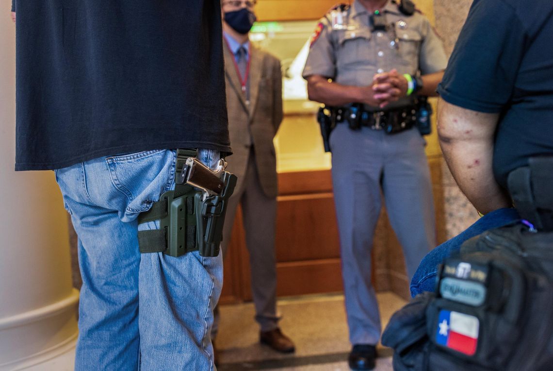 Permitless carry of a handgun in Texas nearly law, after Senate OKs bill