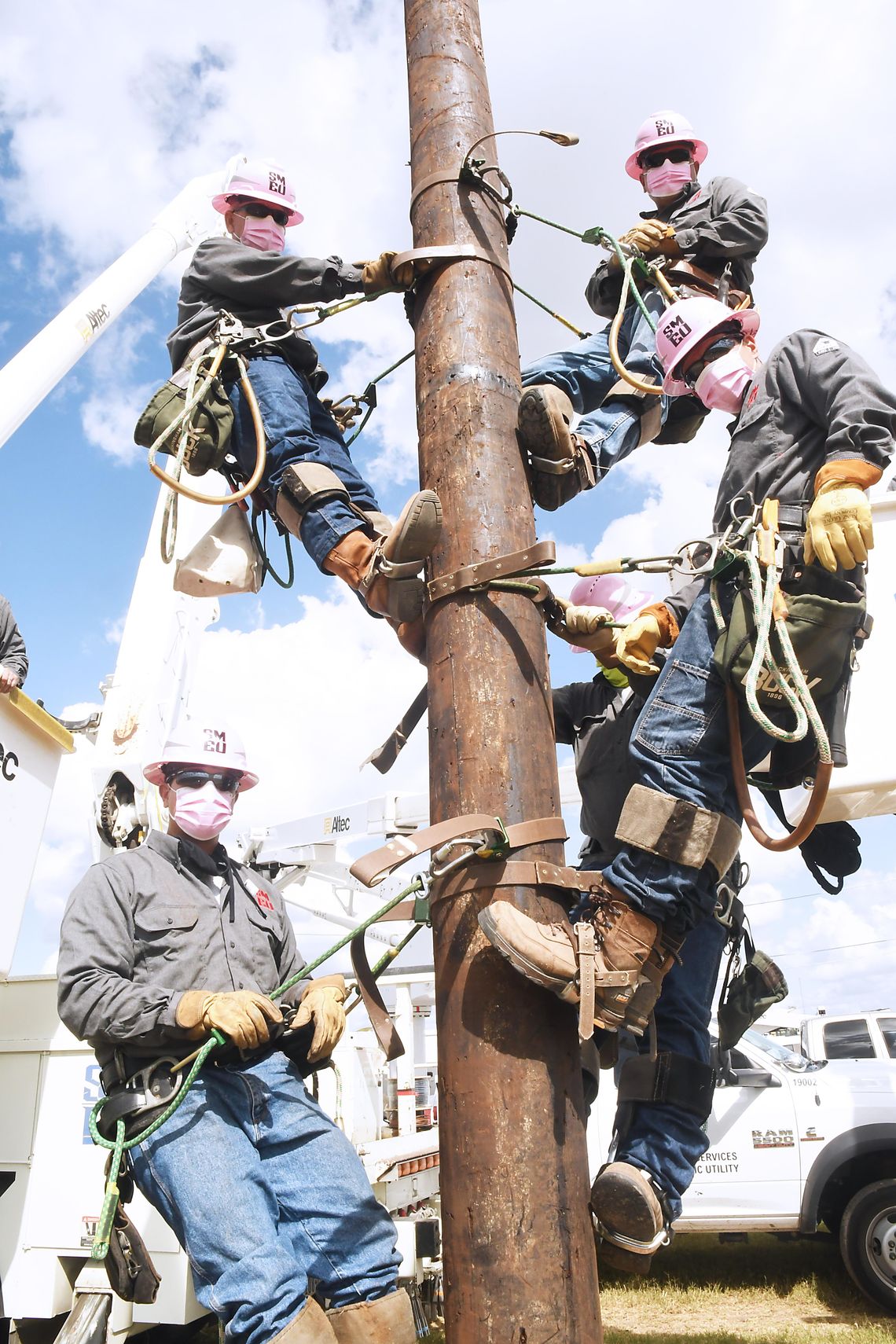PINK POWER: San Marcos Electric Utility raises breast cancer awareness PINK POWER: San Marcos Electric Utility raises breast cancer awareness