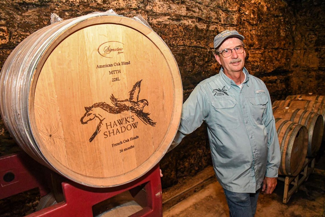 POETRY IN A BOTTLE: Hawk's Shadow Winery and Vineyard pays homage to the grape