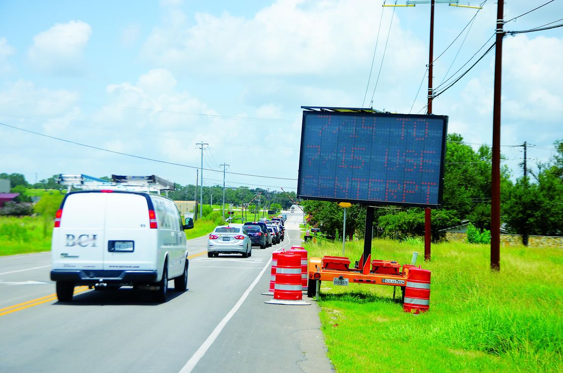 Portion of McCarty Lane to close  for railroad work beginning Wednesday