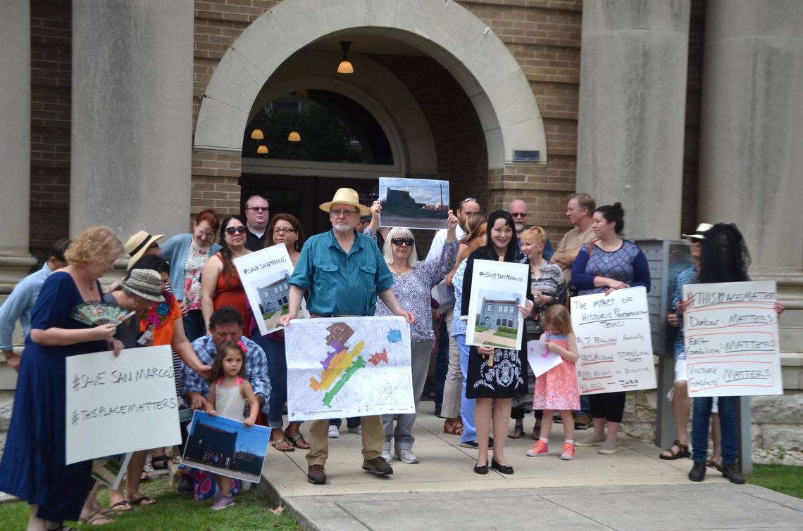 Preservationists hold funeral for demolished historic building