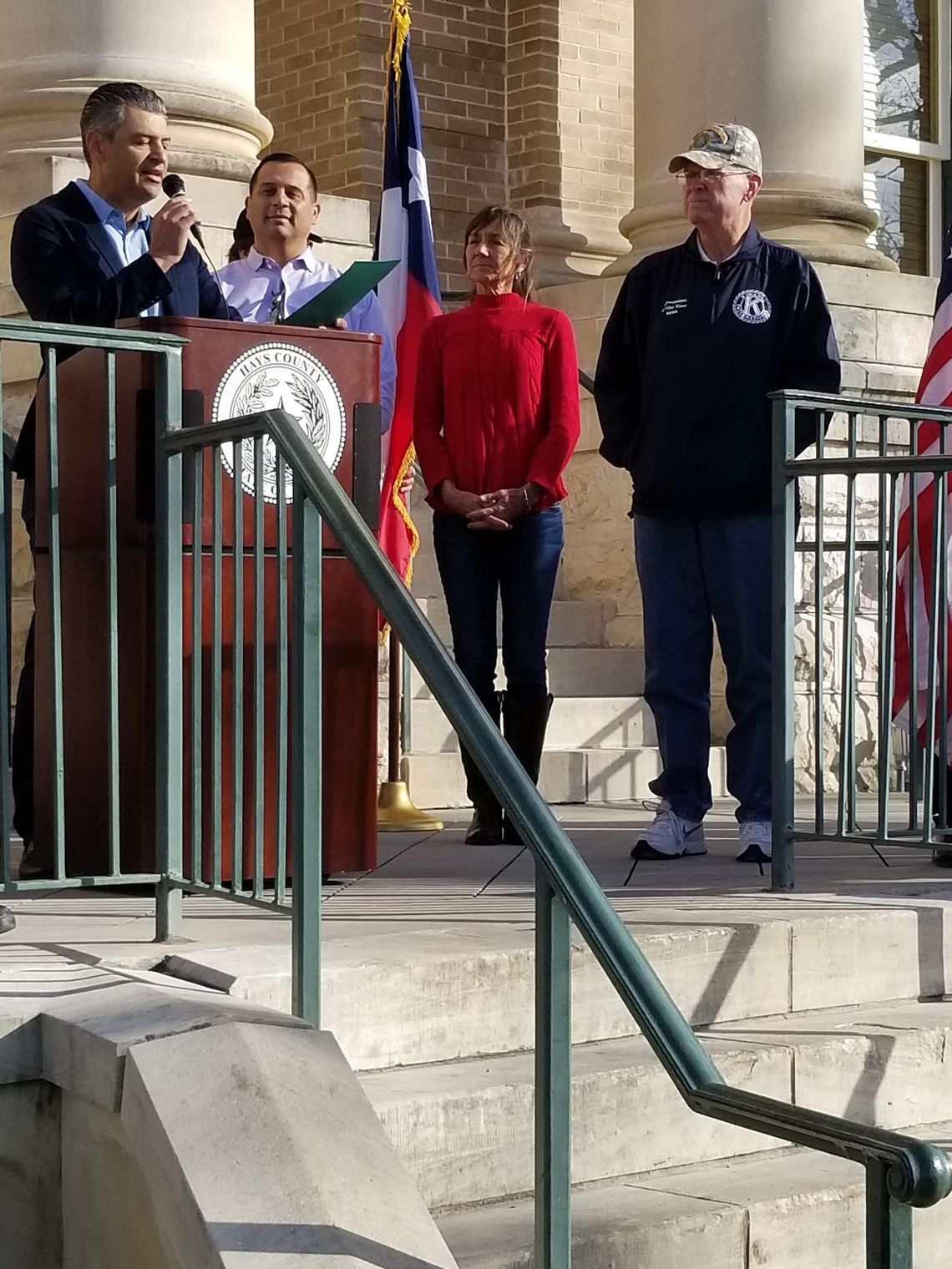 Presidents from Texas remembered at gathering downtown