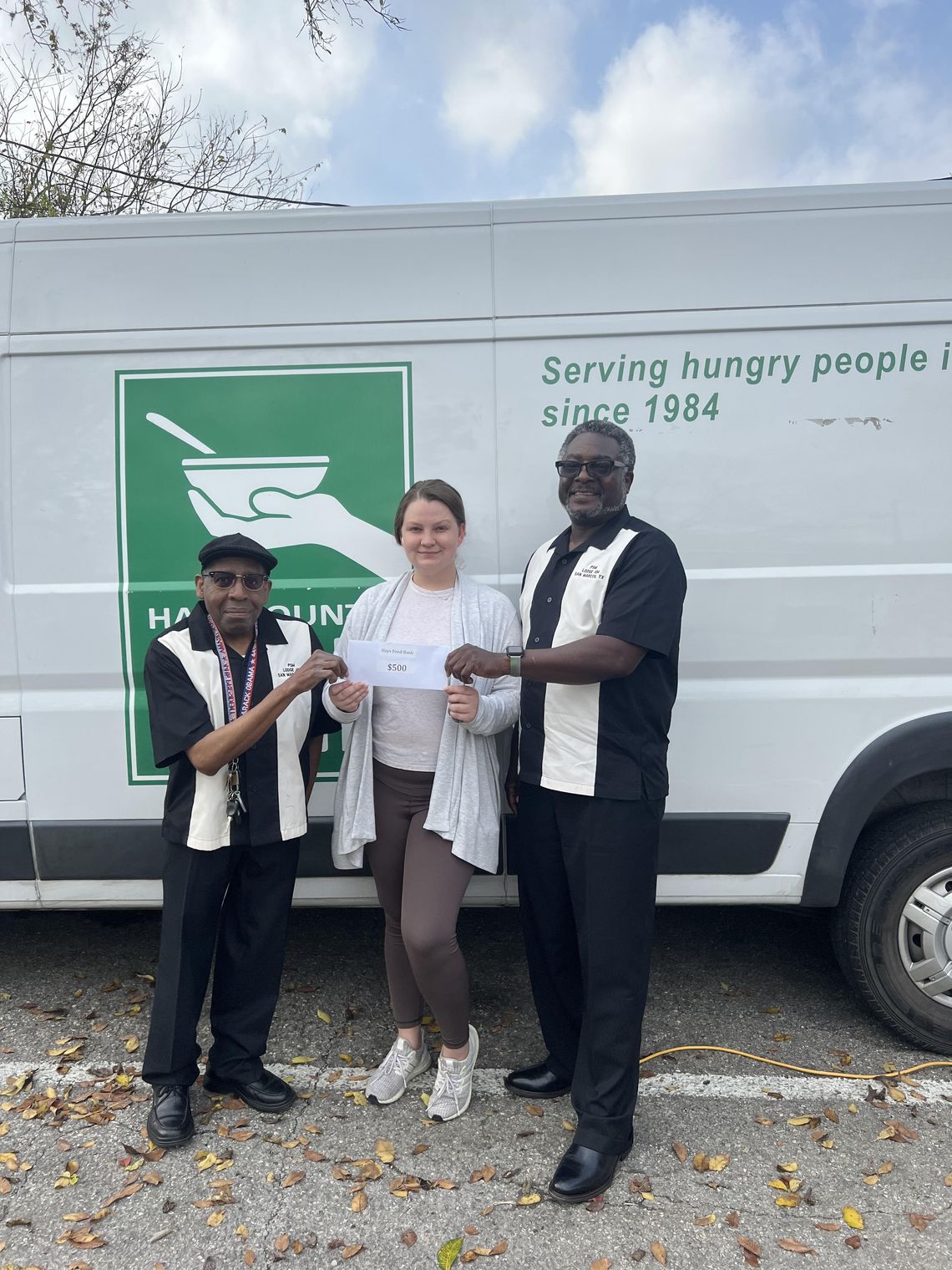 Pride of San Marcos Lodge No. 494 donates to Hays County Food Bank Pride of San Marcos Lodge No. 494 donates to Hays County Food Bank