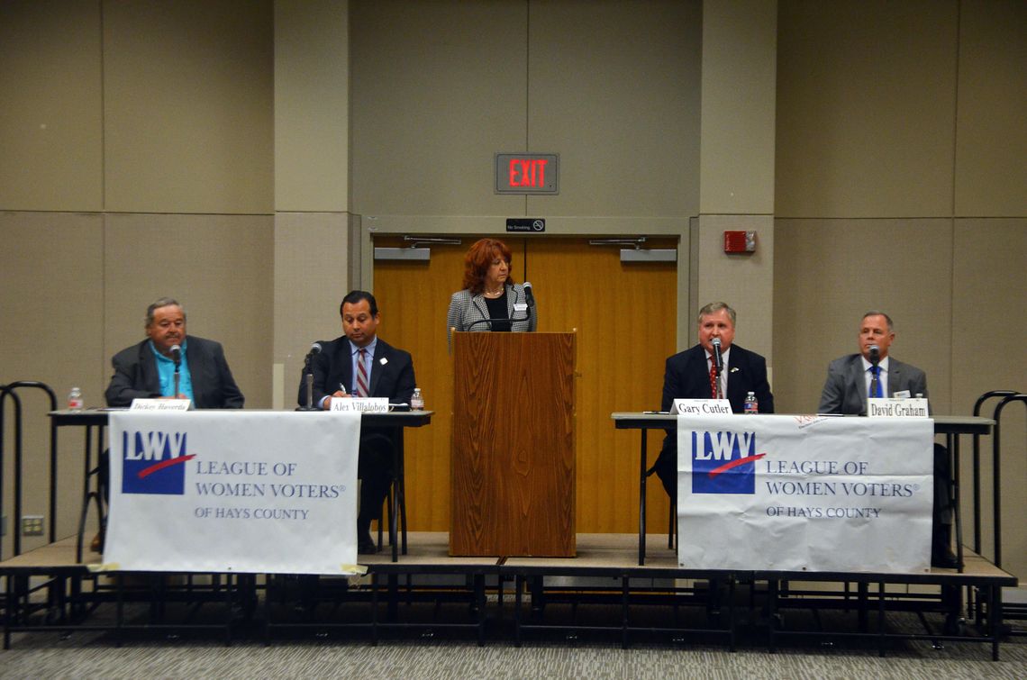 Primary candidates speak at League of Women Voters forum