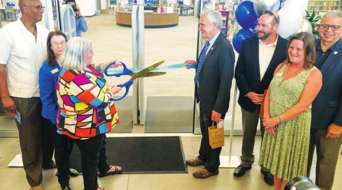 Public library dedication in the books