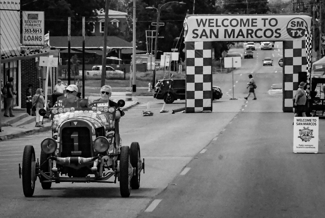 RACING THROUGH SAN MARCOS RACING THROUGH SAN MARCOS