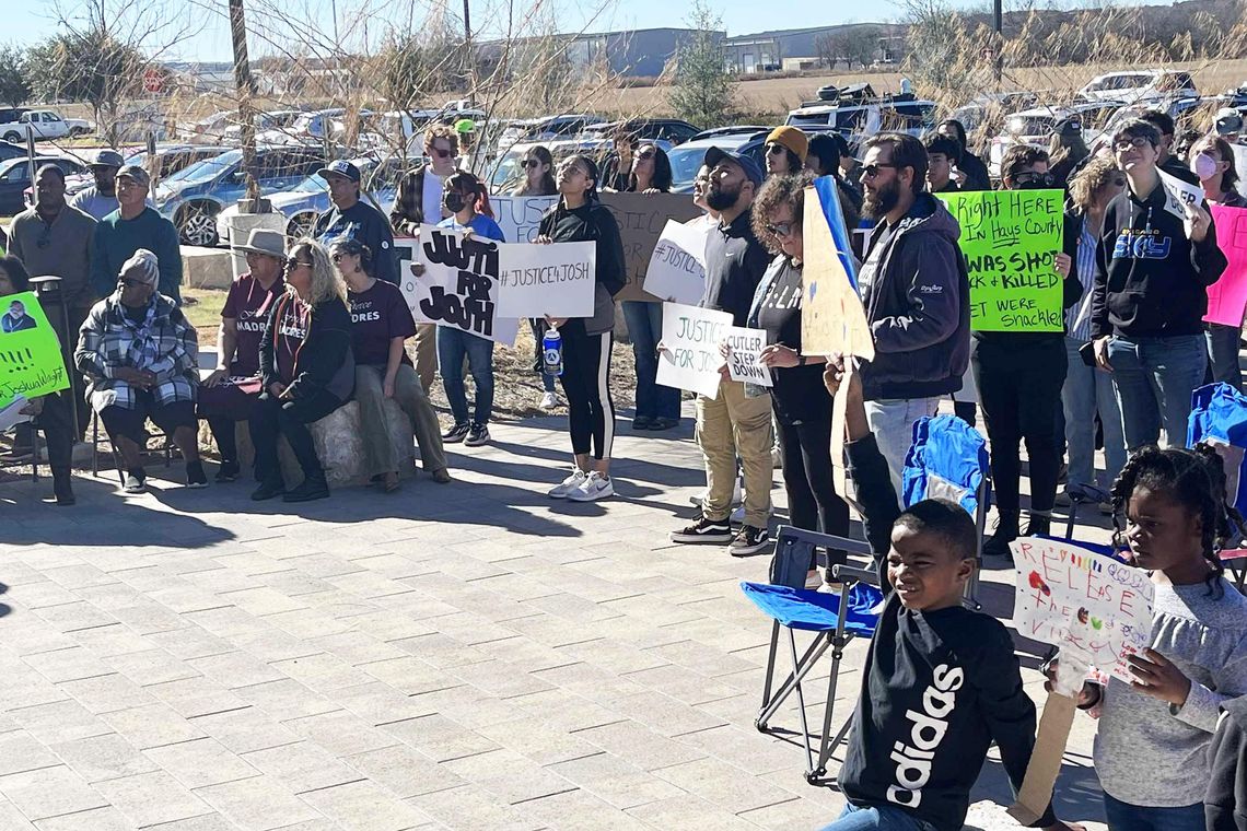 Rally calls for release of body cam footage in fatal shooting of Joshua Wright