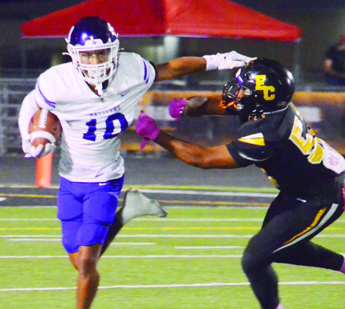 Rattlers battle East Central in district rivalry showdown