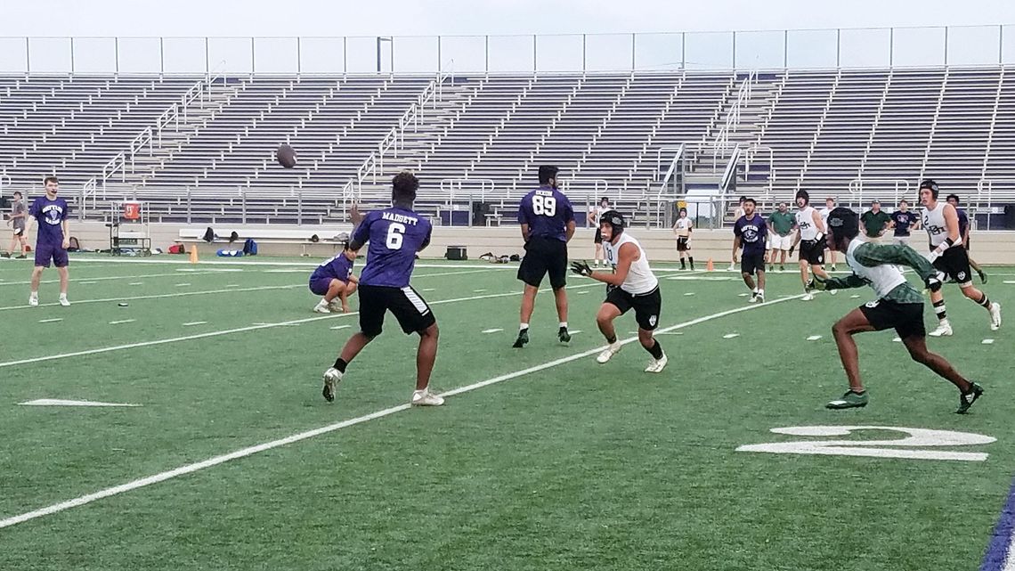 Rattlers kick off 7-on-7 season with doubleheader