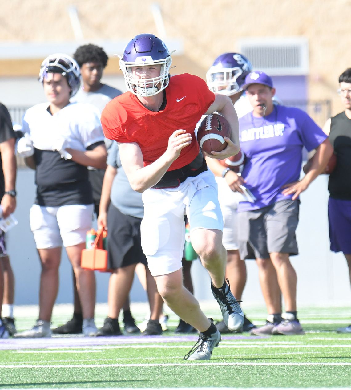 Rattlers wrap up first week of spring practice