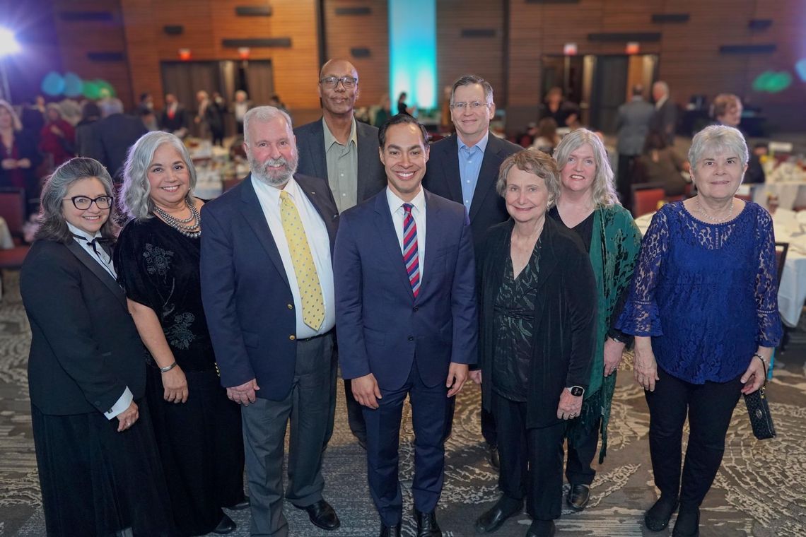 REFLECTING ON LBJ’S LEGACY: Julián Castro speaks at LBJ Museum’s annual benefit gala