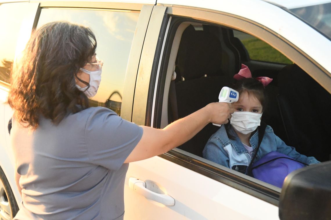 RETURNING TO CLASS: San Marcos CISD welcomes students back to in-person learning