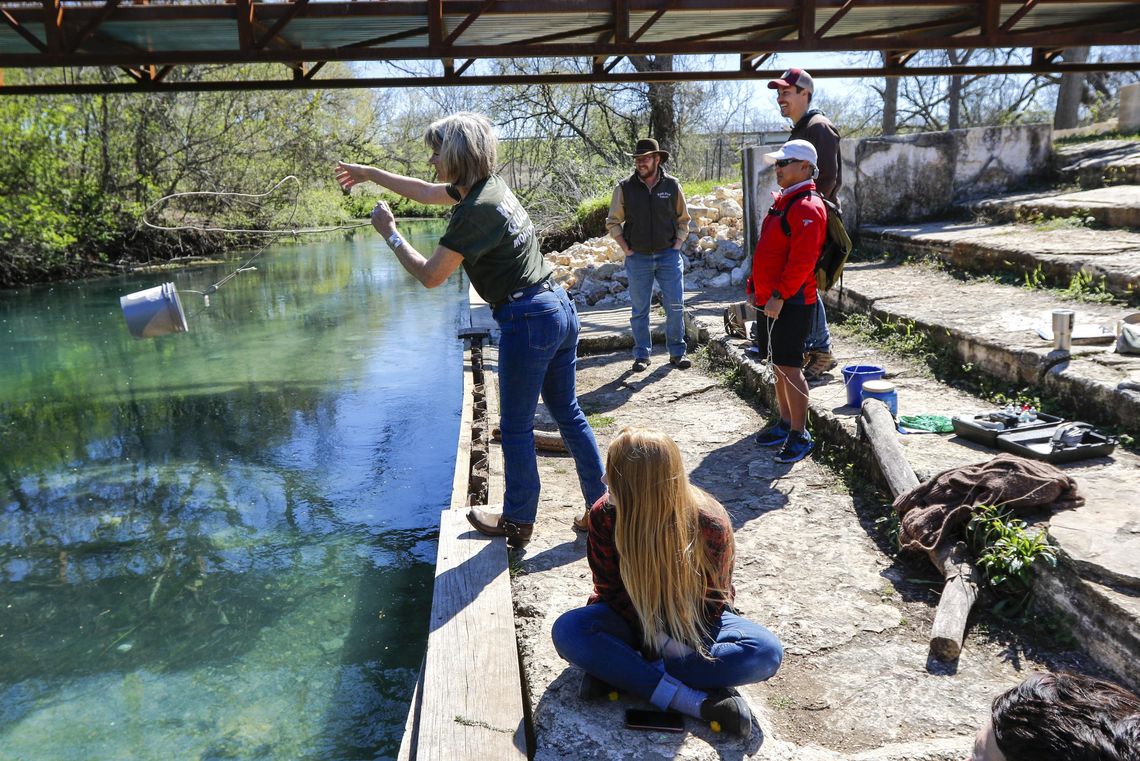 River Rangers riding herd on the San Marcos