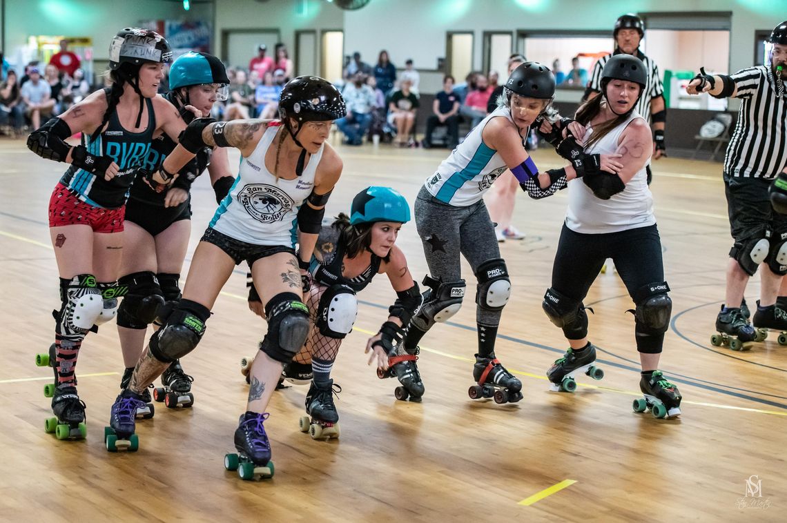 River Rollers host Fire vs. Ice mash-up