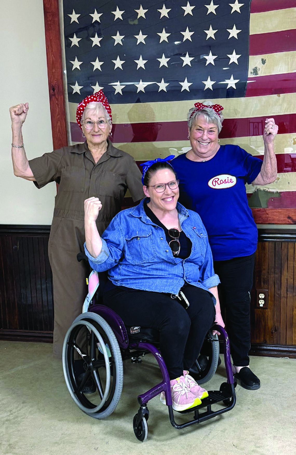 Rosie the Riveter visits VFW Post 3413 Rosie the Riveter visits VFW Post 3413