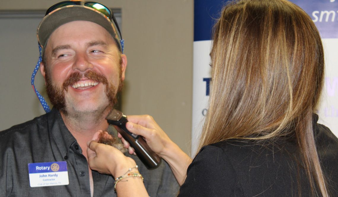 Rotary member shaves beard to help raise $6,000 for CASA Rotary member shaves beard to help raise $6,000 for CASA