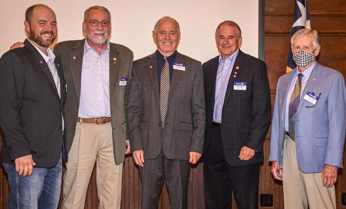 ROTARY RECOGNITION: Rotary Club begins new year, installs board members