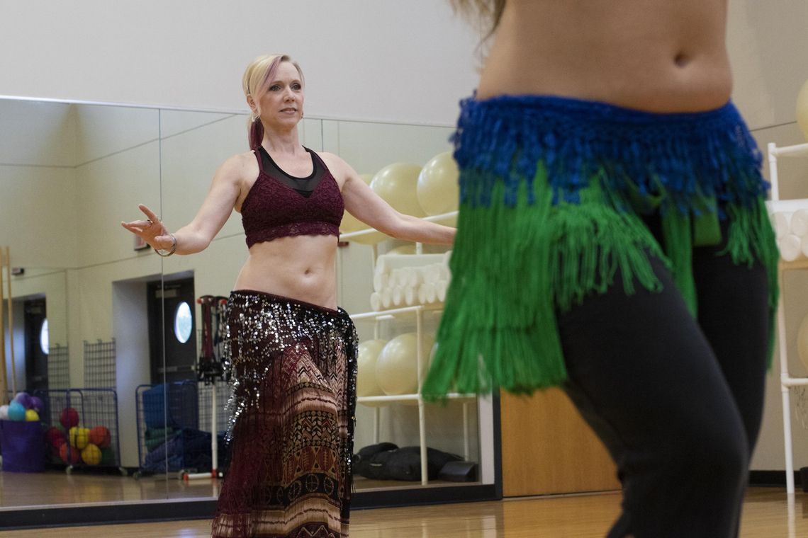 San Marcans learn to belly dance