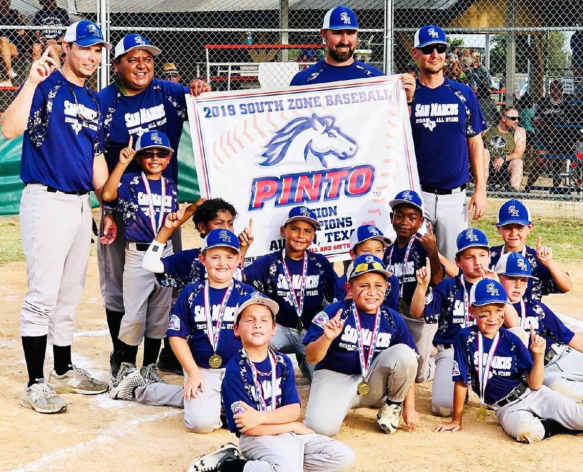 San Marcos 8U Pinto All-Stars advance to PONY South Zone World Series